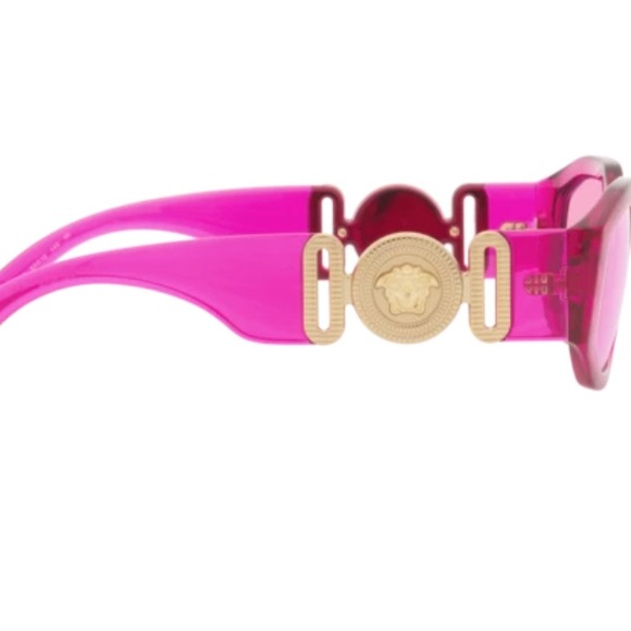 Versace Pink Sunglasses - Picture 4 of 5